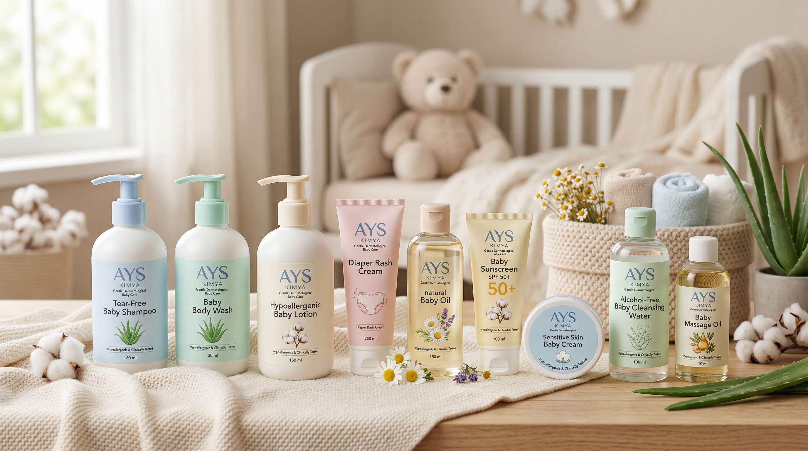 Bebek Ürünleri Fason Kozmetik İmalat Ays Kimya