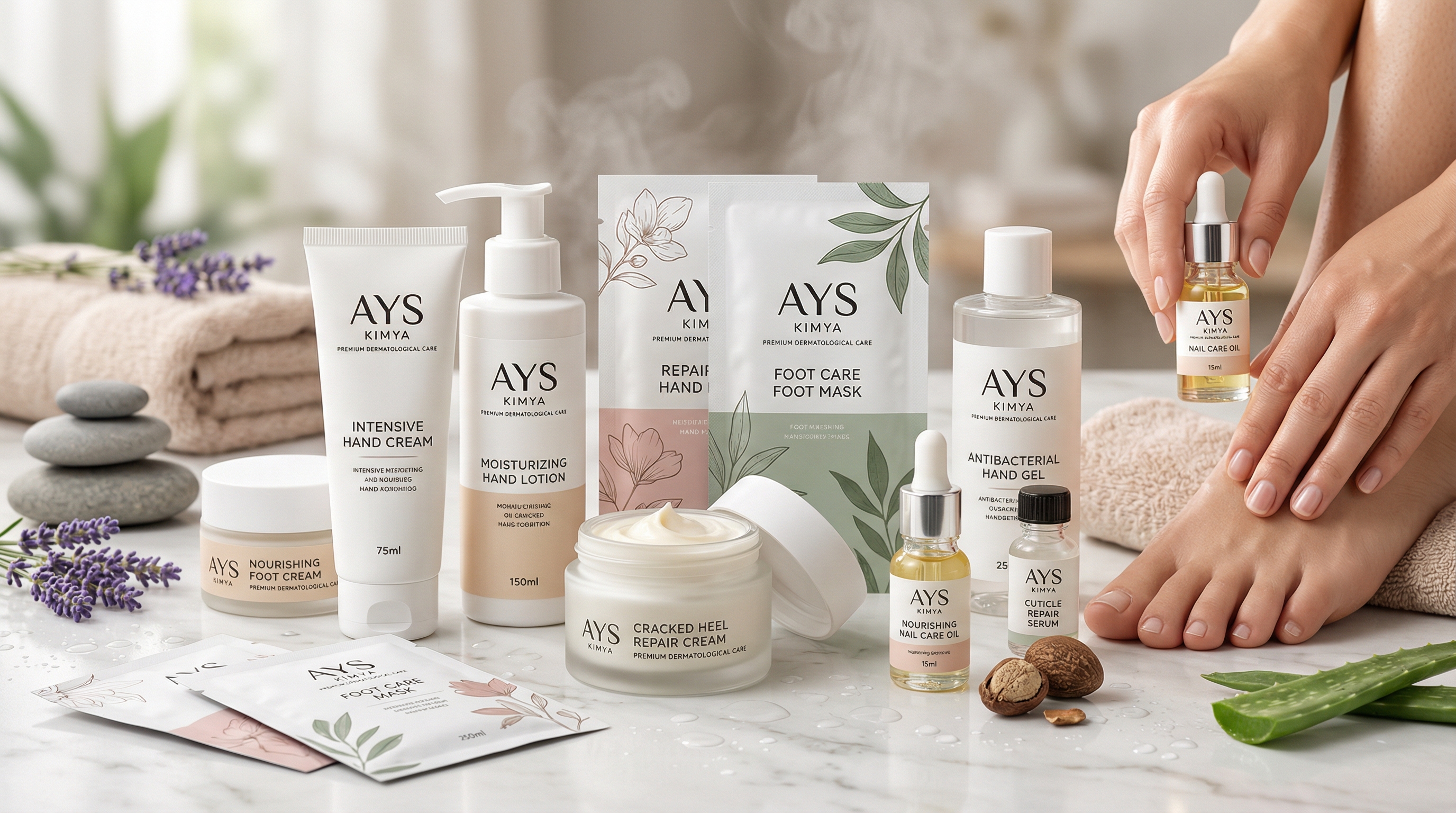 El Ayak Bakım Ürünleri Fason Kozmetik İmalat Ays Kimya